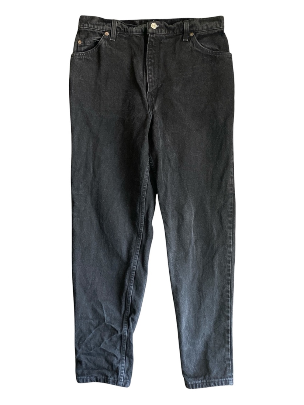 Levi’s | VTG 90s Orange Tab 951 Relaxed Fit Denim Mom Jeans Black | Size 16